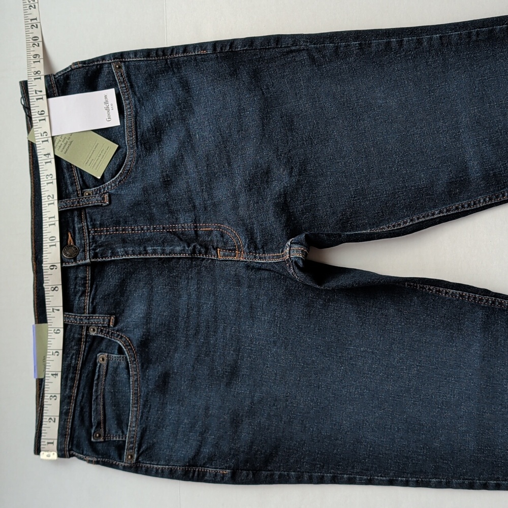 NWT Goodfellow & Co. Skinny Total Flex Denim Jeans W36 x L30 Dk Indigo Wash Blue - Picture 13 of 15